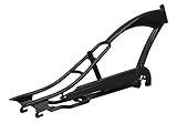 Tracer 26-inch Puma Stretch Cruiser Bike Frame Chopper Oversize Beach Bike Steel Frame，with Chain Guard for Single Speed Coaster Brake (MBK)