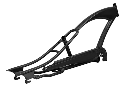 Tracer 26-inch Puma Stretch Cruiser Bike Frame Chopper Oversize Beach Bike Steel Frame，with Chain Guard for Single Speed Coaster Brake (MBK)