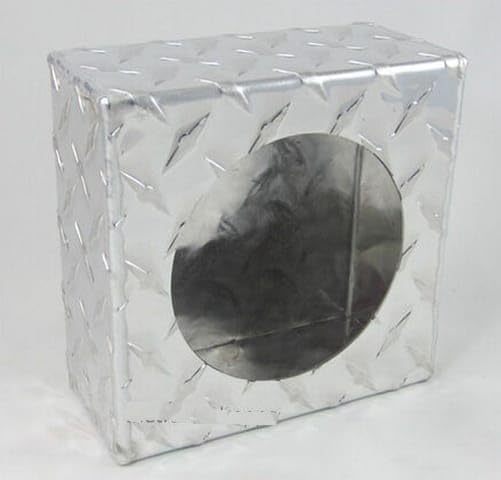 Aluminum Light Box Guard Truck Single 4" Round Incandescent AL4R