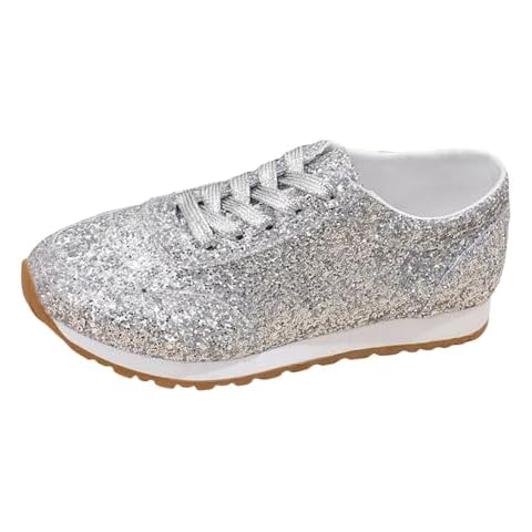 Women's Glitter Sneakers with Slip-On Design Cover