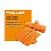 Produktbild Original Fiskars Ersatzklingen für Papierschneidemaschinen, 2 Stück, Für gerade Schnitte, Orange, 1003868