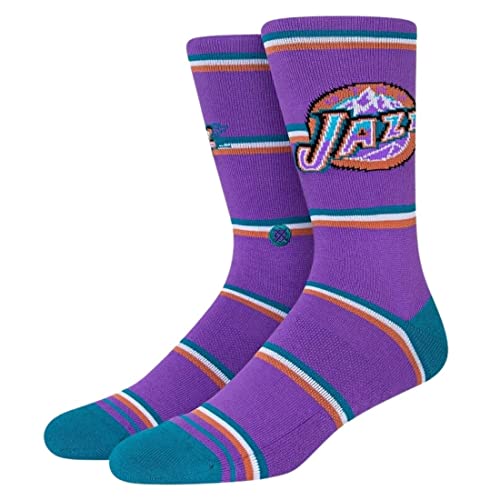 Chaussettes NBA Utah Jazz Classics Violet Stance avec amorti performant