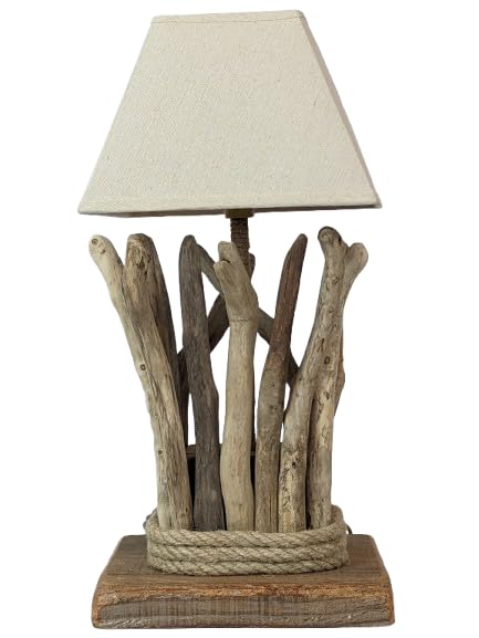 Générique Lampe en bois flotté