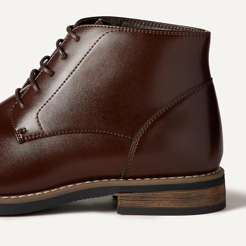 Image of Amazon Essentials Men's Cap Toe Lace Up Ankle Dress Boots