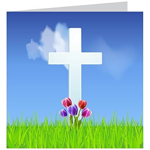 Religious Easter Card Cover