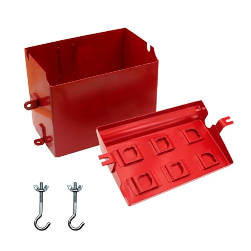 Red Battery Box Fits Case/International Harvester, International M, WD