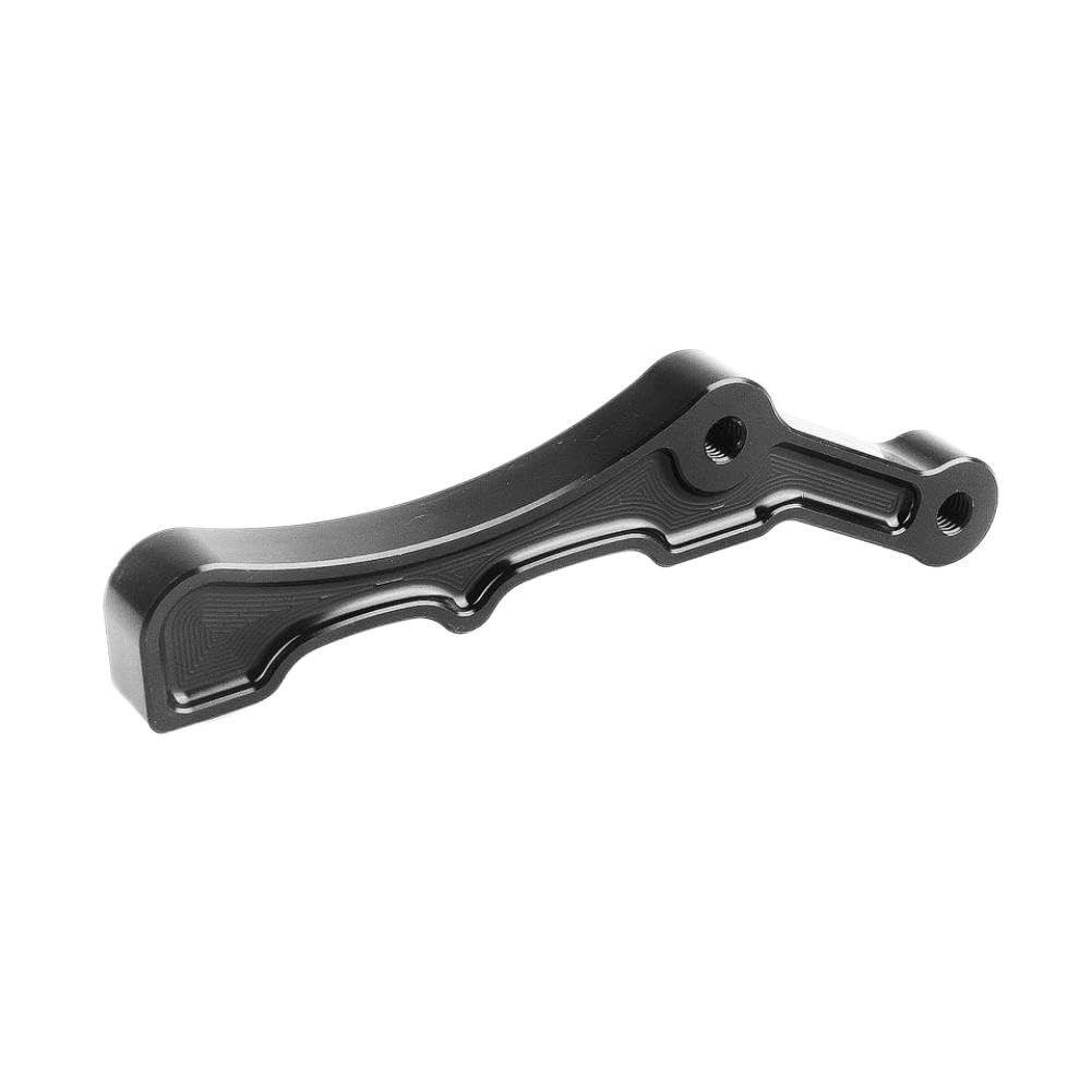 Tvhpwhcka Black Front Brake Caliper Mount Bracket 108Mm Spread For 2000-2021 Harley-Davidson Touring Sportster Softail With 11.5 11.8 Style Rotors(Black)