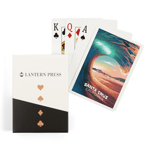 Lantern Press Santa Cruz, 52 Naipes Póker