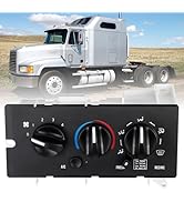 ISINSWIFT 7787-880011 Climate Control Module,A/C Heater Climate Control Panel Fit for Mack Ch613 ...