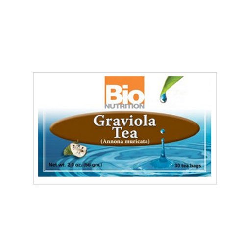 Graviola Tea, 30 Bags by Bio Nutrition Inc (Pack of 3)