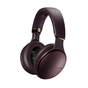 Panasonic Hoofdtelefoon RP-HD610NE-T Active Noise Cancelling Bluetooth (over-ear, spraakbediening, tot 24 uur batterijduur) bruin