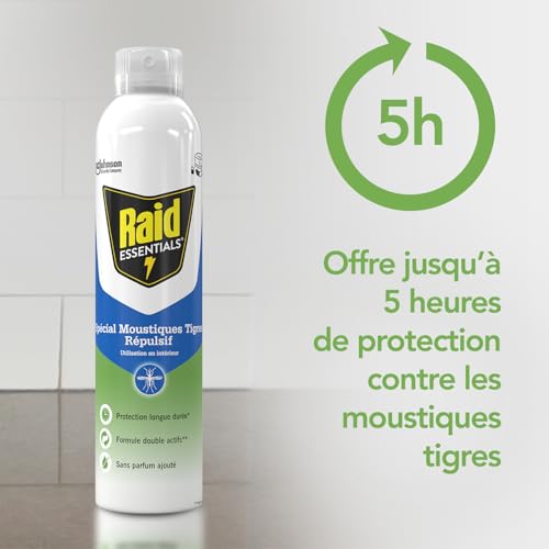 Raid essentials répulsif pour moustiques tigres 300ml - vue 6