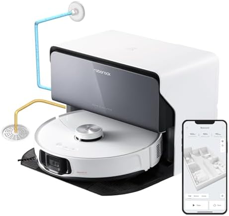 roborock S8 MaxV Ultra with Refill & Drainage System Robot Vacuum...