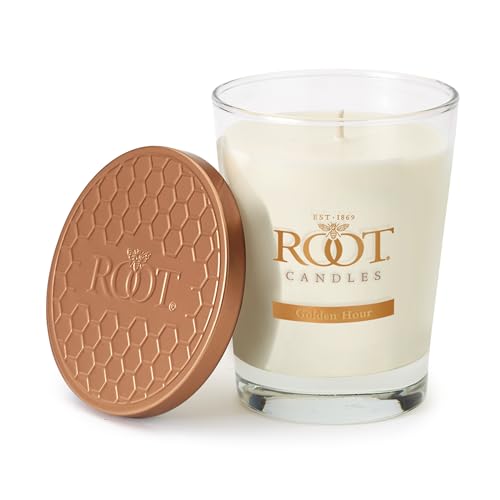 Root Candles Scented Candles Honeycomb Beeswax Blend Premium Handcrafted Candle,