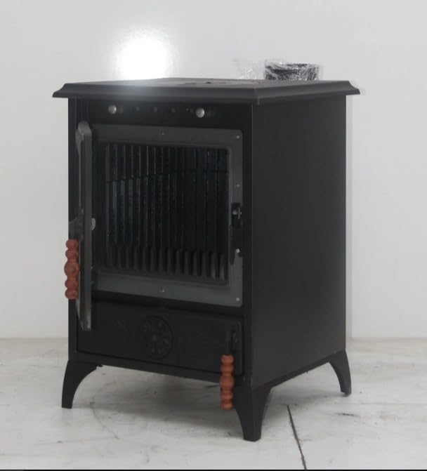 Dorello MF79 Portable Wood Burning Stove – Heavy Duty Cast Iron Camp Stove for Outdoor