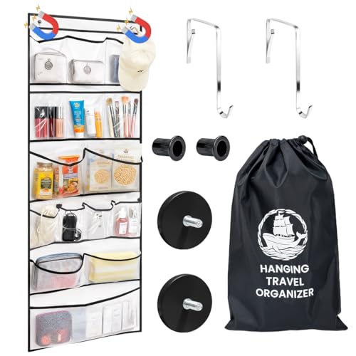 Welsteam Cruise Ship Magnetic Door Organizer, Over The Door Organizer For Cruise Ships, Magnetic...