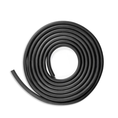 HAOTAISH Black Foam Rubber Rod Used for Gap Filling and Sealing in the Mechanical Industry,12mm*1m