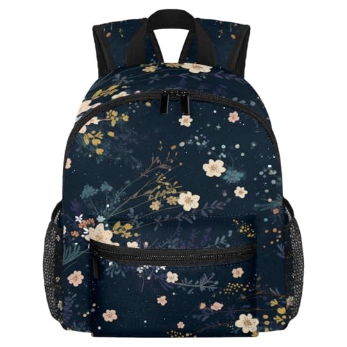 Sac à dos pour enfant fille cartable maternelle motif floral moderne