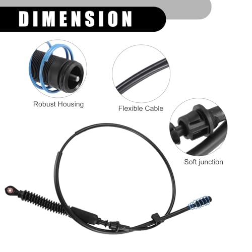 Cable palanca de cambios para reparar selector de transmision automatica en Suburban 2500 07-13 5