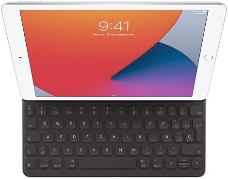 Apple Smart Keyboard: iPad Keyboard and case for iPad Pro 10.5-inch, iPad Air (3rd Generation), and iPad (7th, 8th, and 9th Generation), Comfortable Typing Experience, Spanish - Black