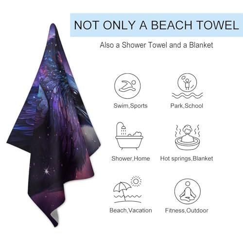 Serviette ultra-compacte Cosmic Raven pour en finir avec le sac lourd - 4