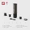 OutIn Nano Portable Electric Espresso Machine with Fino Portable Electric Coffee Grinder, Brown & Grey #1