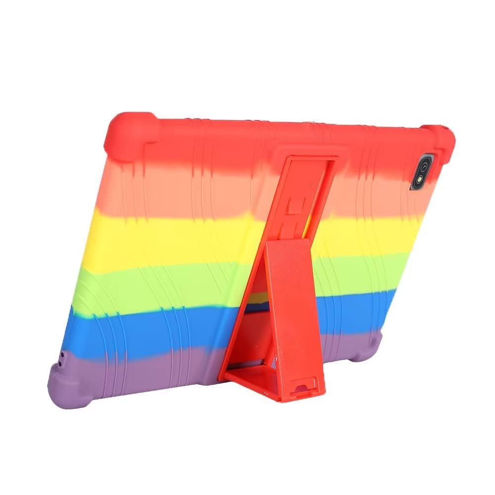 YGoal Custodia Per Blackview Tab 7 Pro - Leggera custodia protettiva antiurto per bambini morbida Silicone Case Cover per Blackview Tab 7 Pro Tablet, Scuro Blu