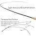 Aventik Z Tenkara Rods Pro IM12 Nano 6:4 Action 5 Most Used Sizes All Water Conditions Quality Carbon Tube Packing, Extra Spare Sections Included, Tenkara Fly Rods&Combo (11'0'' 10sec(Standard))