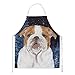 Caroline Tesoros ss8447apron de la Noche Estrellada Bulldog Inglés Delantal, tamaño Grande, Multicolor