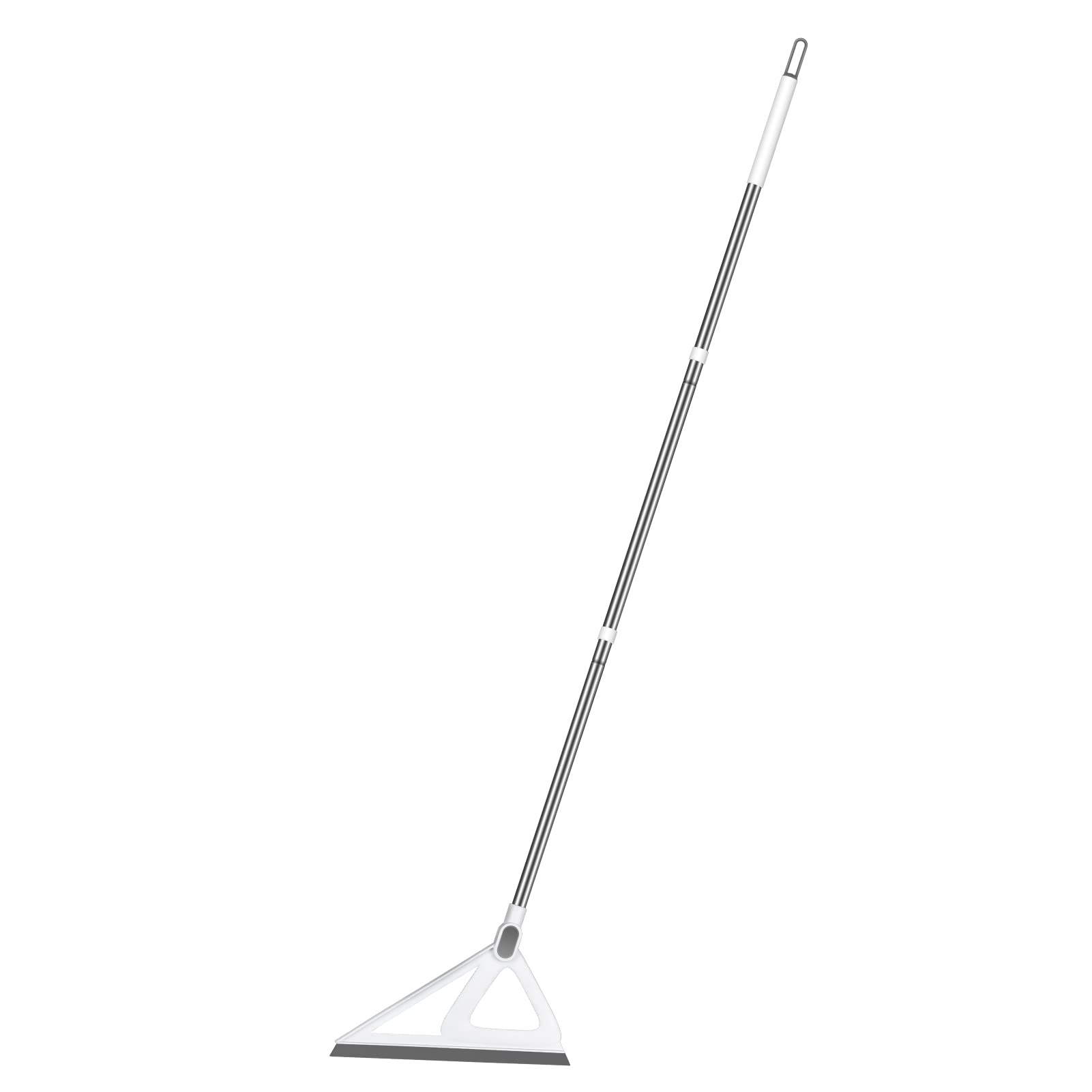 Rubber Squeegee Broom for Floor - RONSUNG Multifunction Scraping Silicone Broom Sweeper, Squeeze Broom Sweeping Water, Fine Dust Remover, Cleaning Pet Hair, Glass Windows