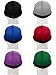 Syhood 6 Pieces Silky Wave Caps for Men Kids 360 Durag Cap Elastic Wave Velvet Hat(Black, Silver, Red, Green, Purple, Blue)