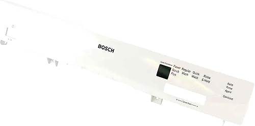 Bosch 00475224 Panel de control original OEM (blanco) para lavavajillas Bosch
