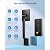 WiFi Smart Keyless Entry Door Lock Set w/Front Door Handle, 0.1s Fingerprint Biometric Unlock, Auto Lock, APP Remote/Passcodes/Cards Control, Keypad Deadbolt, Easy Install for Entry Bedroom