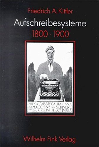 Aufschreibesysteme 1800/1900 Aufschreibesysteme 1800/1900