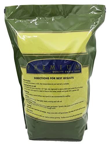 Twin City Seed Co. Tuff Turf, Tall Fescue & Kentucky Bluegrass, Full Sun To Heavier Shade, Great For Higher Traffic Areas, 3 Lb. Bag #TOP1