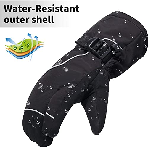 Gants chauffants moto d'hiver batterie rechargeable ski pêche chasse mixte