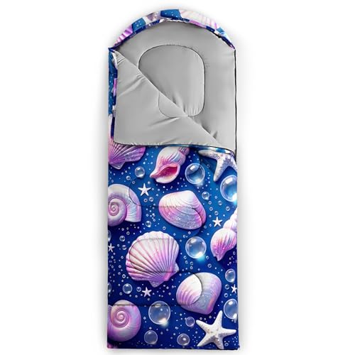 Image of QOOMO Camping Sleeping Bags,3 Season Warm & Cool Weather,Lightweight,Waterproof Sleeping Bags for Adults & Kids,Traveling,and Outdoors,Camping Gear Equipment