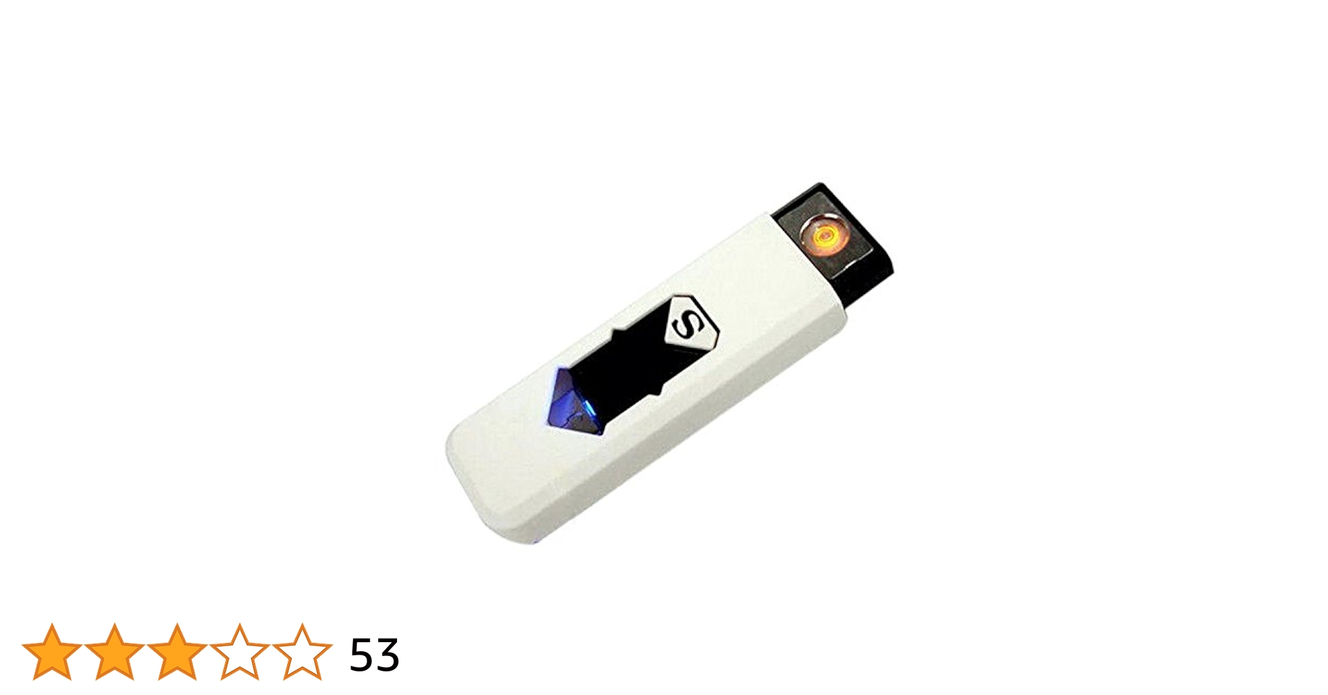 Amazon.co.jp: zmart USB充電式 電子ライター タバコ 風に強い