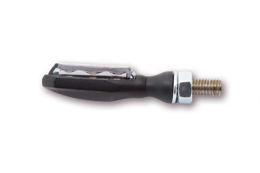 HIGHSIDER LED-Blinker SONIC-X1, schwarz | Vielseitig einsetzbar