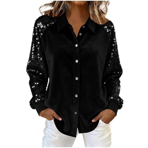 Chemise en velours à manches longues noire élégante pour homme