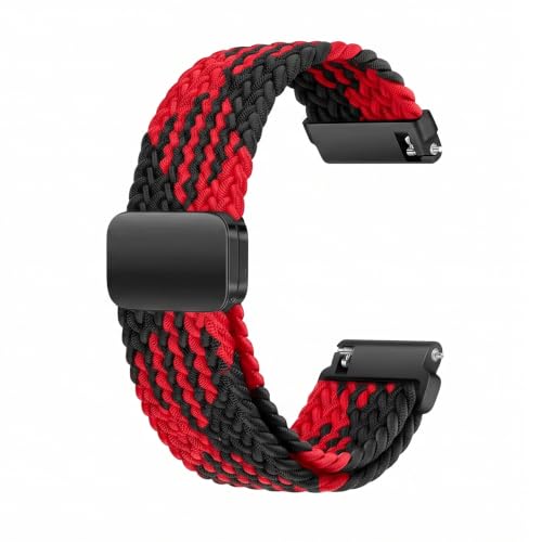 Image of DBLACK ''SKYPIEA'' 18mm Nylon Woven Braided Magnetic Lock Watch Strap / / Compatible for Casio AE-1200WH, AE-1300WH, F-108WH, W-216H & Other Models (Watch not Included)
