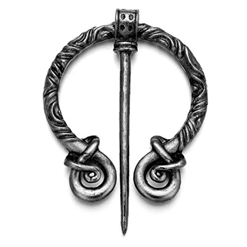 Bongles Vichingo Spilla Sciarpa Mantello Scialle