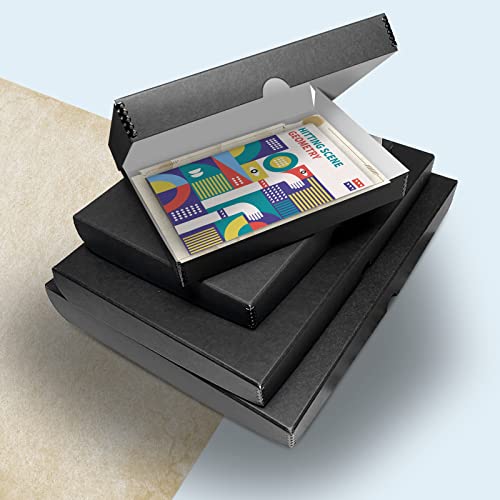 Golden State Art, Archival Folio Storage Box 11X14, Clamshell Design With Metal Edge, Protect And Store Photos Documents Cards Prints Arts And Crafts Diy, Black #TOP5