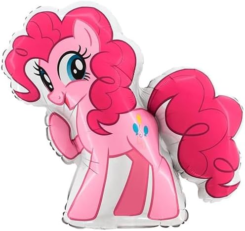 Toyland® 26 Inch Pinkie Pie Shaped Foil Balloon - My Little Pony Children's Party Decorations image 2