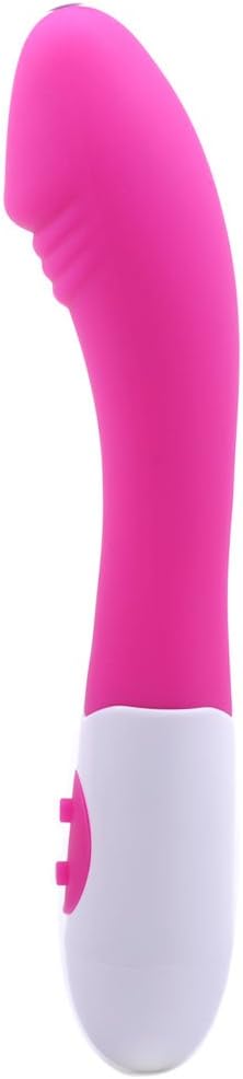 Consolador de silicona de color rosa, vibrador, función de ...