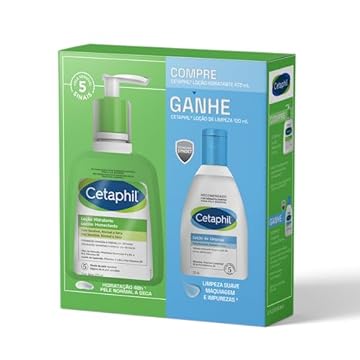 KIT COMPRE GANHE CETAPHIL LOÇÃO HIDRA 473ML + LOÇÃO LIMPEZA 120ML