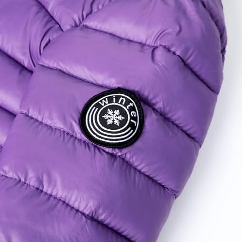 HILEELANG Kids Boy Girl Puffer Jacket Coat Hood Mid Length Light Weight Warm Insulated Padded Classic Solid Winter Outwear3