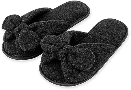 Pantufa Antiderrapante Com Laço, Chinelo de Quarto Super Resisten...