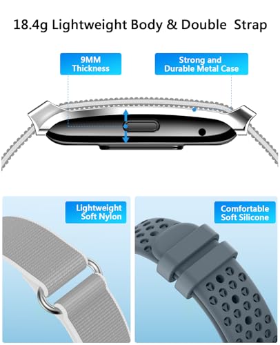 Image of SOUYIE Smart Bracelet for Men Women, 24 /7 Health Activity Fitness Trackers
