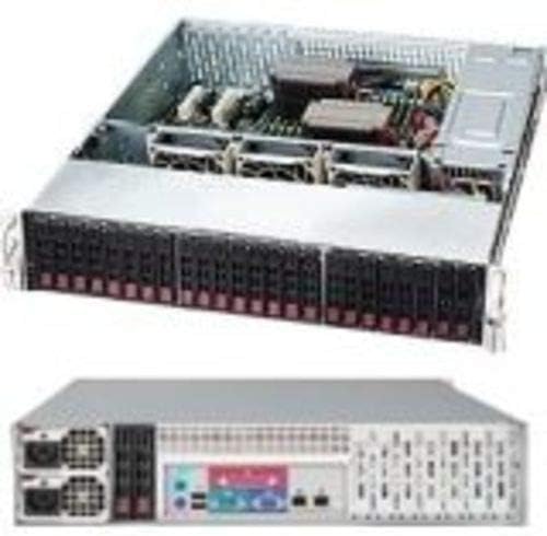 Supermicro - CSE-216BAC-R920LPB - Barebone Case CSE-216BAC-R920LPB 2U 920W 24x2.5inch SAS/SATA SSD Low -profile Retail